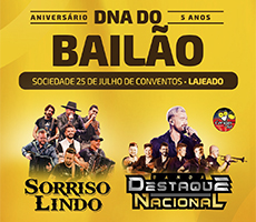 Miniatura ANIVERSÁRIO 5 ANOS - DNA DO BAILÃO