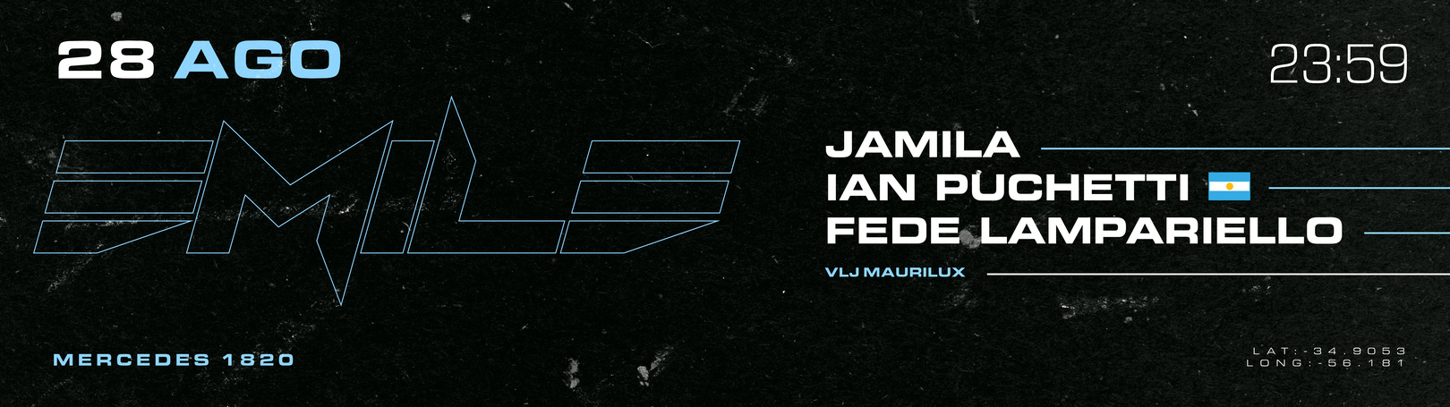 Capa EMILE PRESENTA: JAMILA/IAN PUCHETTI (AR)/FEDE LAMPARIELLO