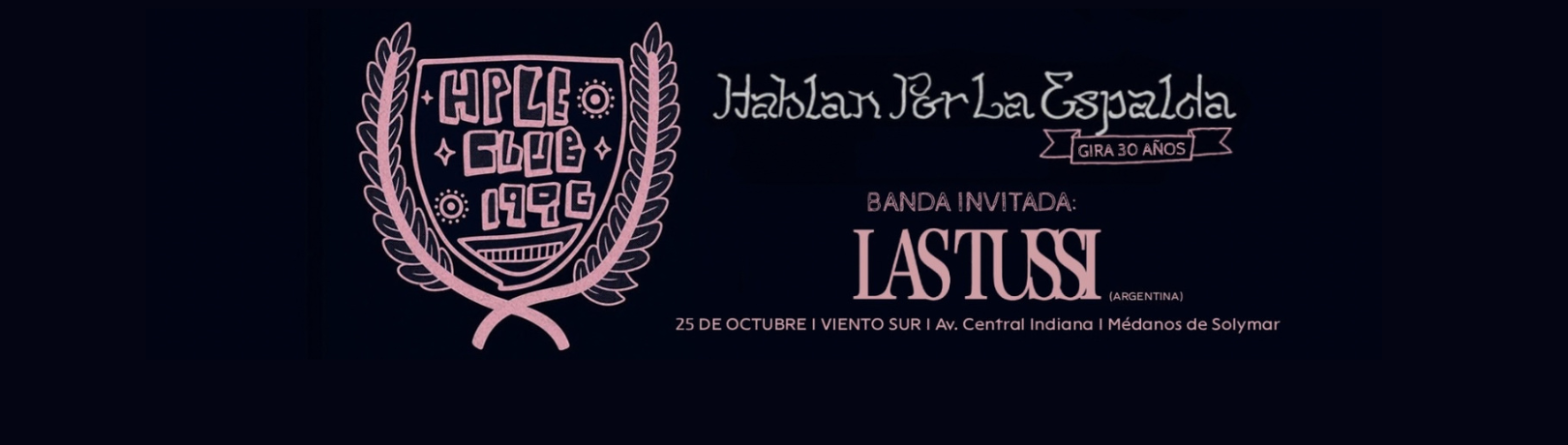 Capa HABLAN POR LA ESPALDA JUNTO A LAS TUSSI