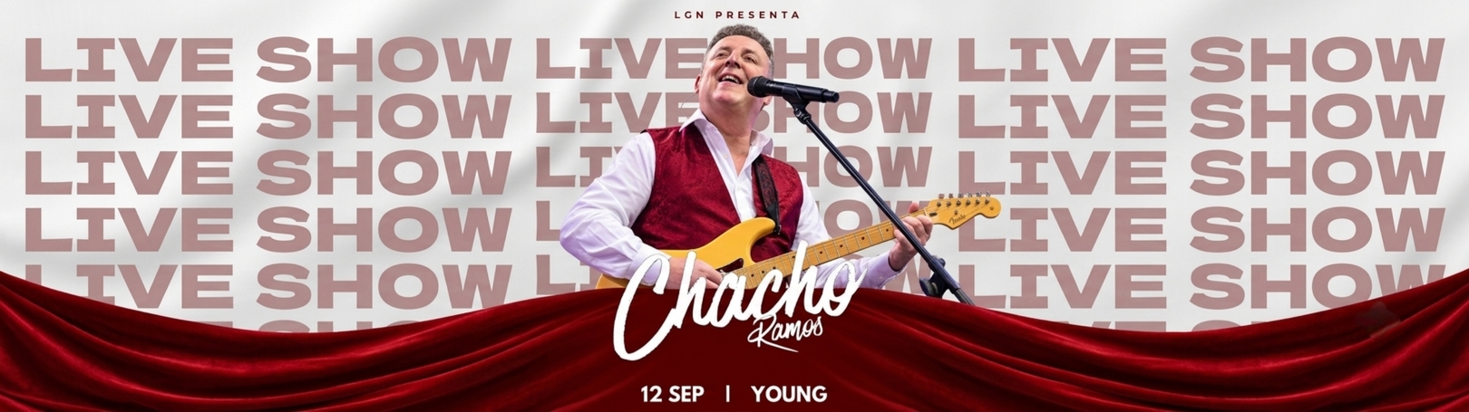 Capa CHACHO RAMOS EN LGN EN VIVO.