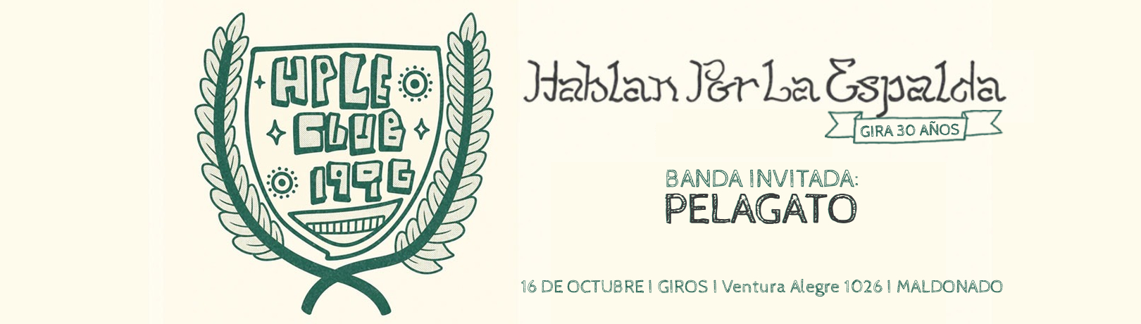 Capa HABLAN POR LA ESPALDA JUNTO A PELAGATO