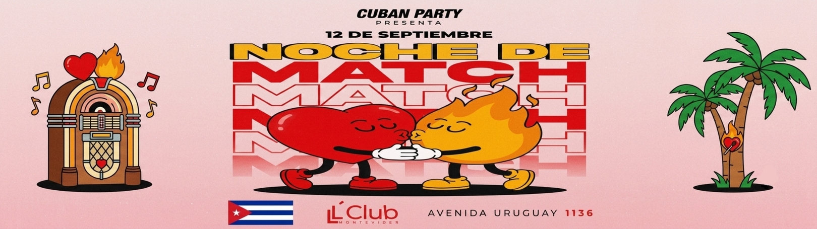 Capa CUBAN PARTY | NOCHE DE MATCH