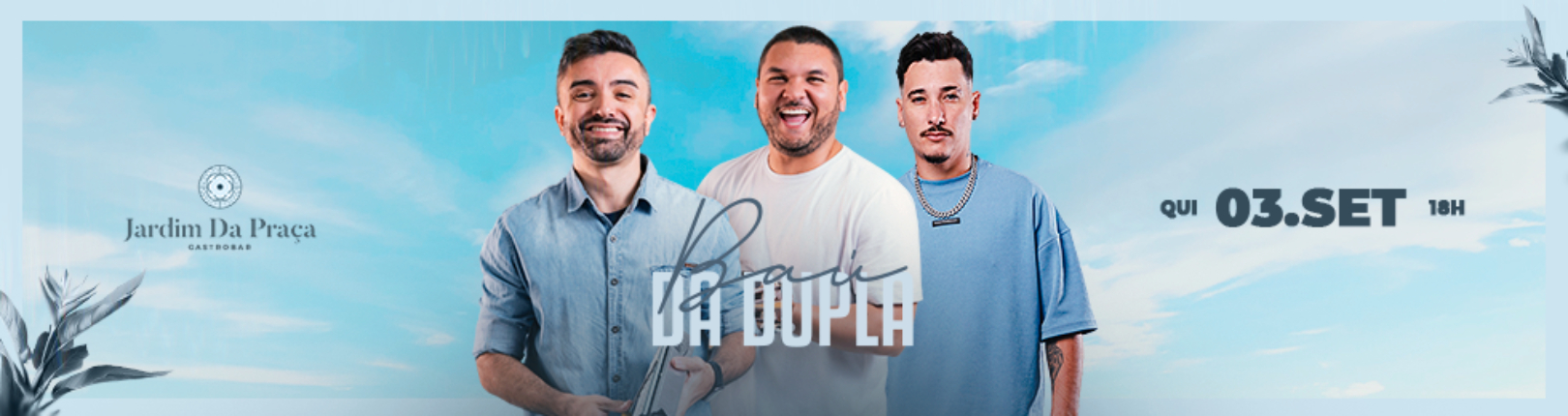 Capa BAÚ DA DUPLA NO JARDIM DA PRAÇA