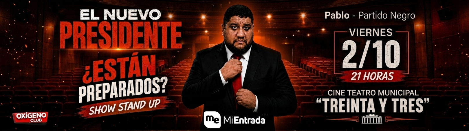 Capa 2/10 EL NUEVO PRESIDENTE - TEATRO TREINTA Y TRES 