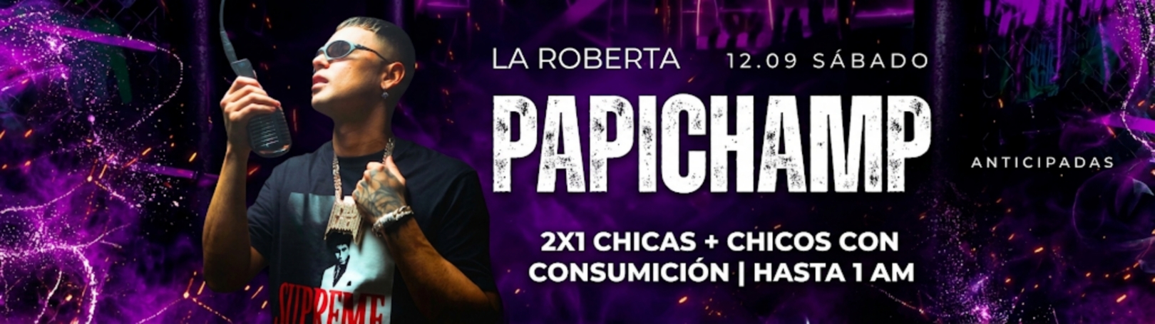Capa PAPICHAMP - LA ROBERTA