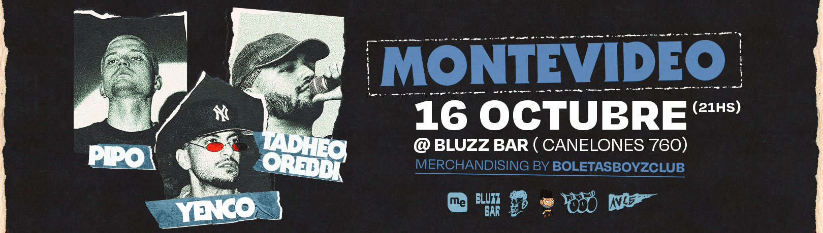 Capa  TADHEO OREBBI, PIPO Y YENCO DELAFÉ (VEN) EN BLUZZ