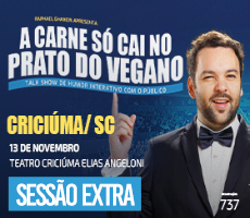 Miniatura SESSÃO EXTRA: RAPHAEL GHANEM NO TEATRO CRICIUMA ELIAS ANGELONI