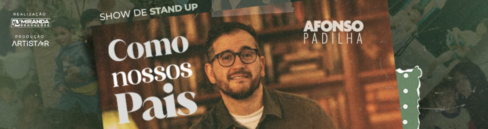 Capa AFONSO PADILHA - STAND UP COMEDY