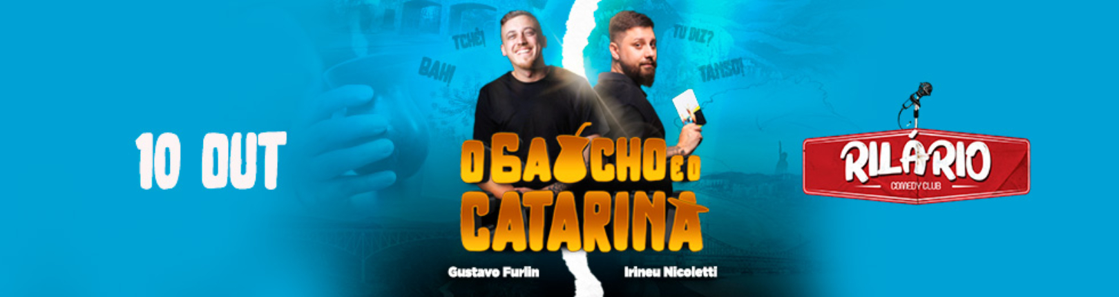 Capa GUSTAVO FURLIN E IRINEU NICOLETTI - O GAÚCHO E O CATARINA EM TUBARÃO