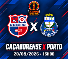 Miniatura CAÇADORENSE X PORTO - CATARINENSE SÉRIE C 2026