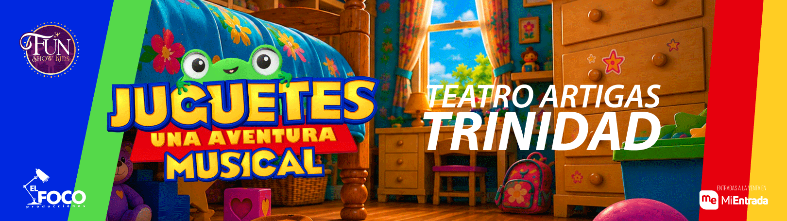 Capa TOY STORY EN EL TEATRO ARTIGAS EN TRINIDAD