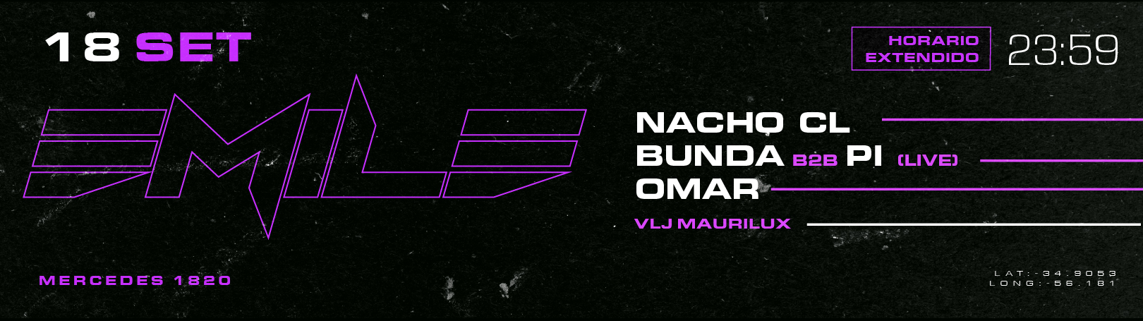 Capa EMILE PRESENTA: OMAR/NACHO CL/BUNDAB2BPI (LIVE).