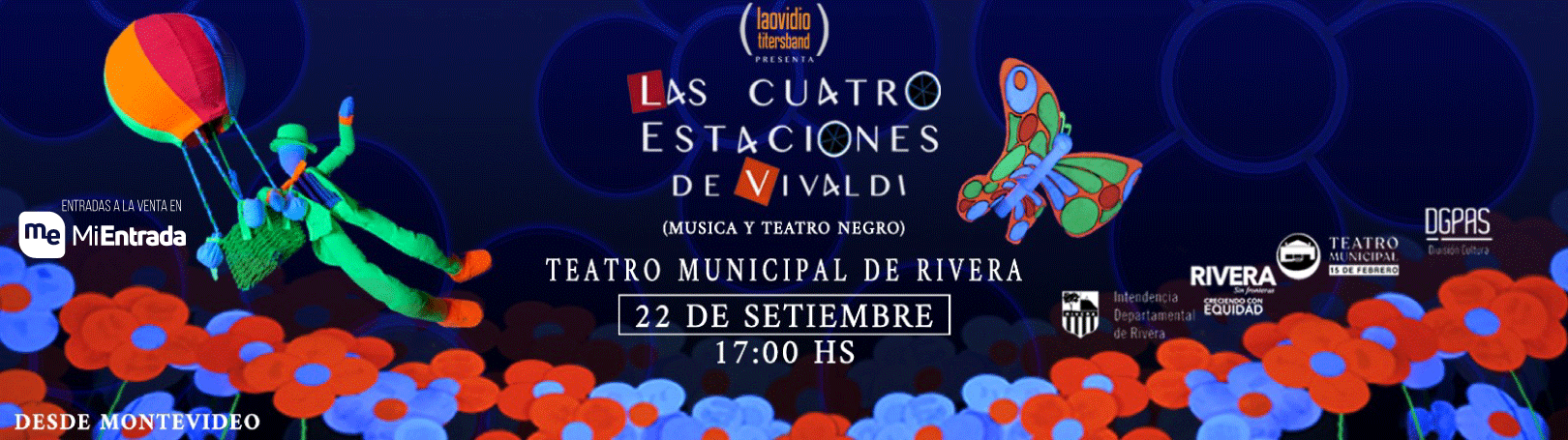 Capa LAS 4 ESTACIONES DE VIVALDI - LA OVIDIO TITERS BAND 23.09