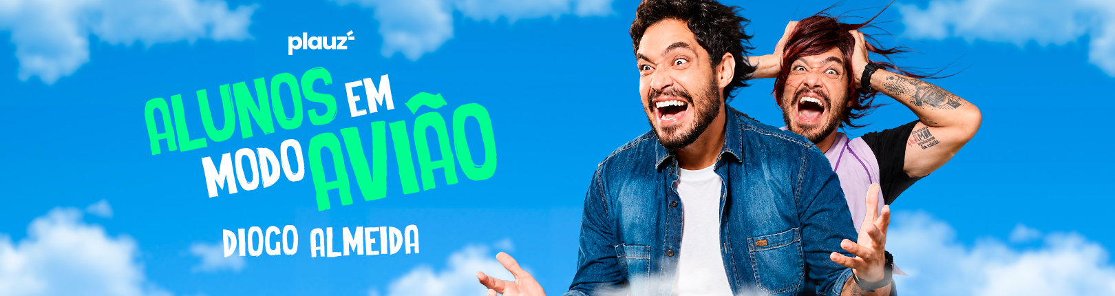Capa DIOGO ALMEIDA EM CRICIUMA - SC - ALUNOS EM MODO AVIÃO
