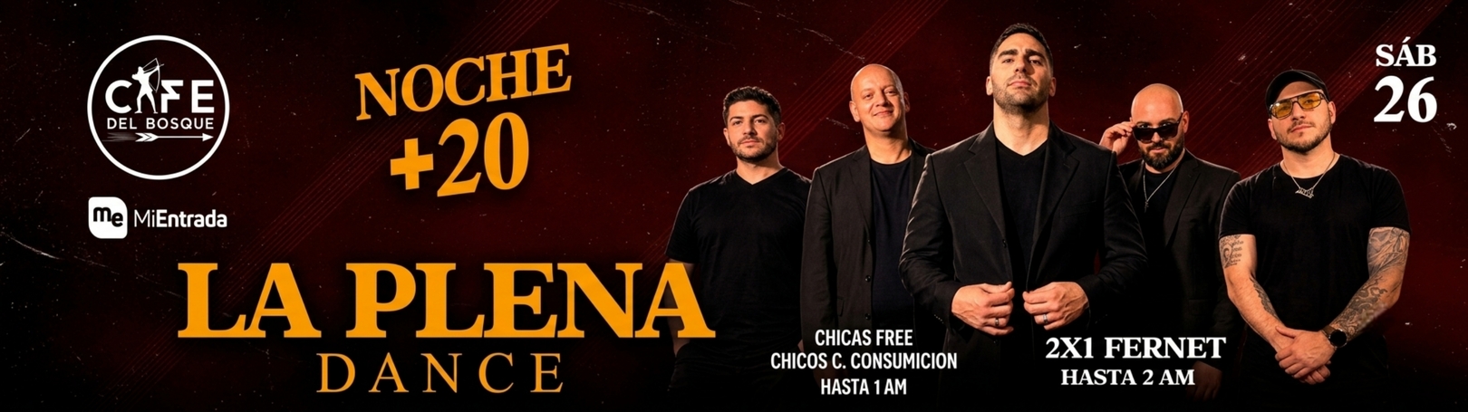 Capa LA PLENA DANCE - CAFE DEL BOSQUE