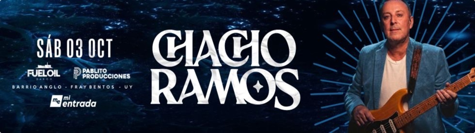 Capa CHACHO RAMOS EN VIVO · FUEL OIL