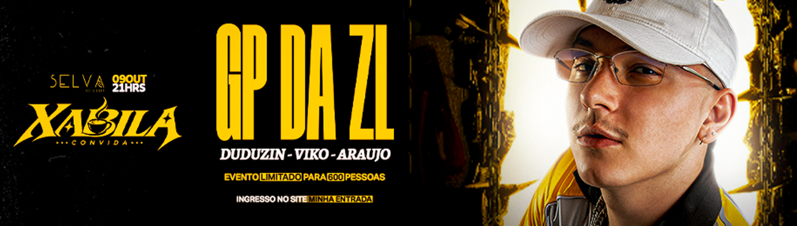 Capa XABILA CONVIDA - DJ GP DA ZL