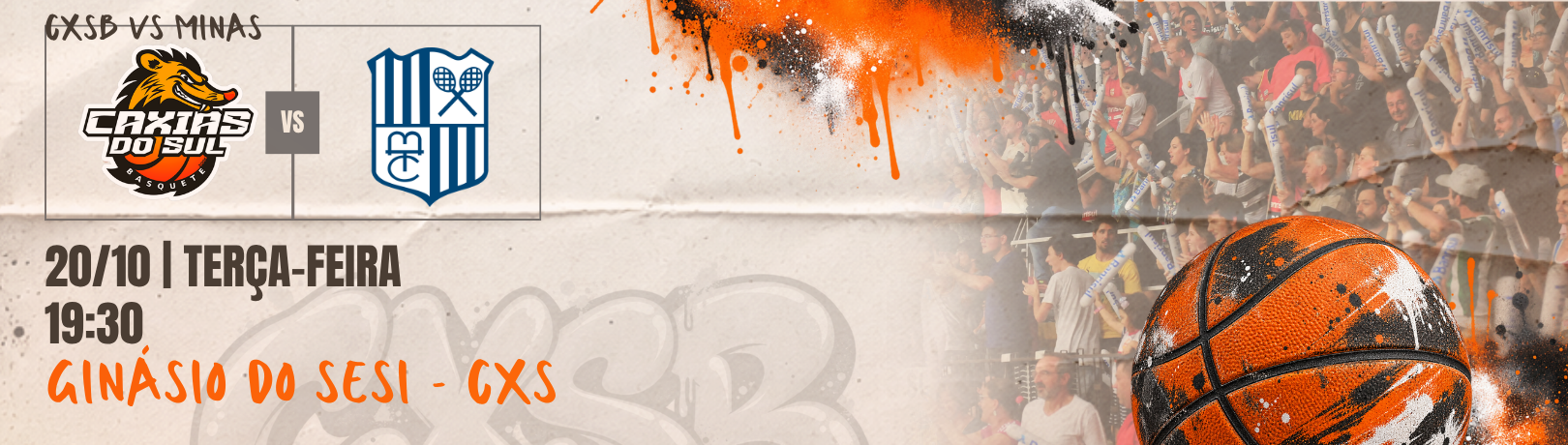 Capa CXSB X MINAS - NBB - 2026 - 2027