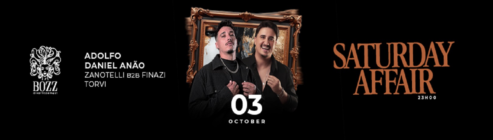 Capa BOZZ SATURDAY AFFAIR 03.10