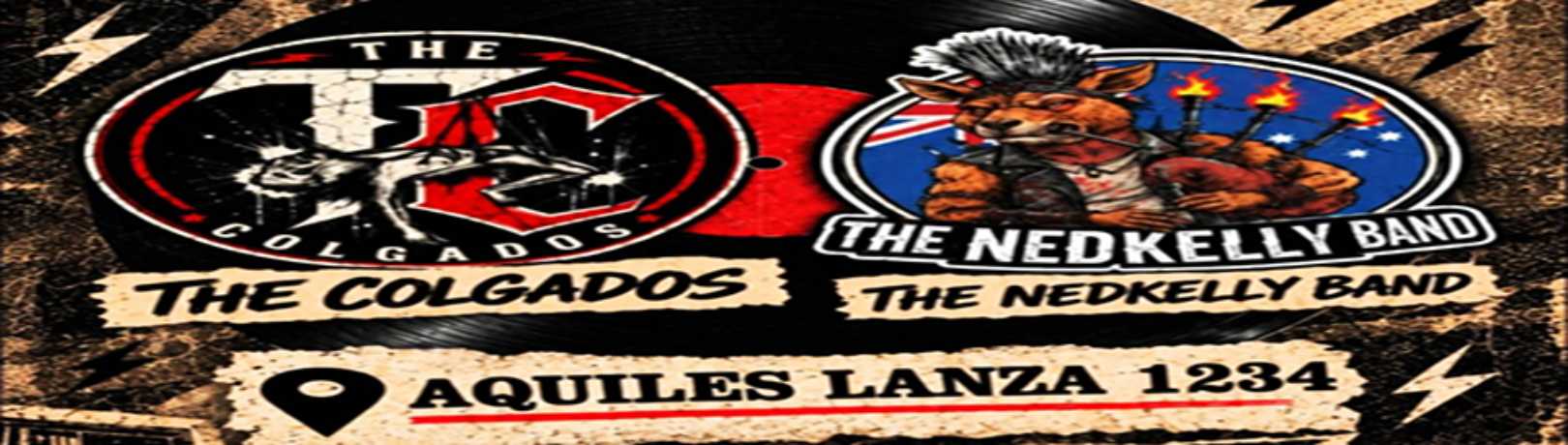 Capa THE COLGADOS I THE NEDKELLY BAND