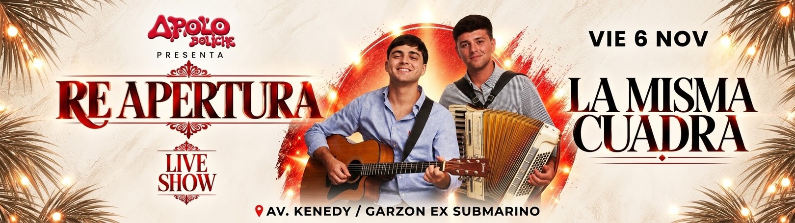 Capa APOLO BOLICHE RE APERTURA LA MISMA CUADRA 06.11