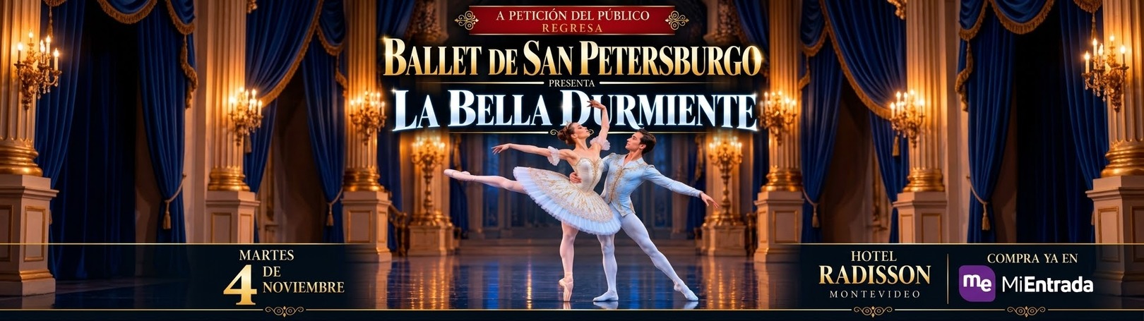 Capa BALLET DE SAN PETERSBURGO  LA BELLA DURMIENTE 