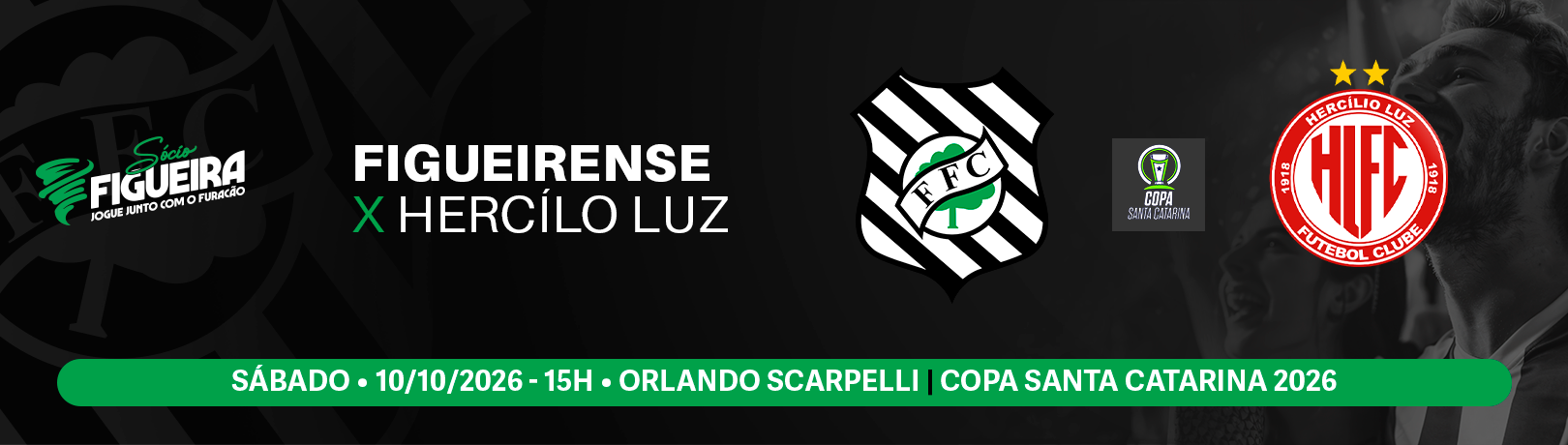 Capa FIGUEIRENSE X HERCÍLIO LUZ 10.10