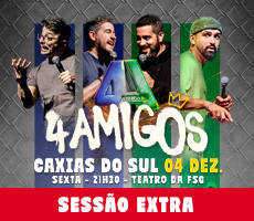 Miniatura SESSÃO EXTRA 4 AMIGOS SHOW NOVO EM CAXIAS DO SUL