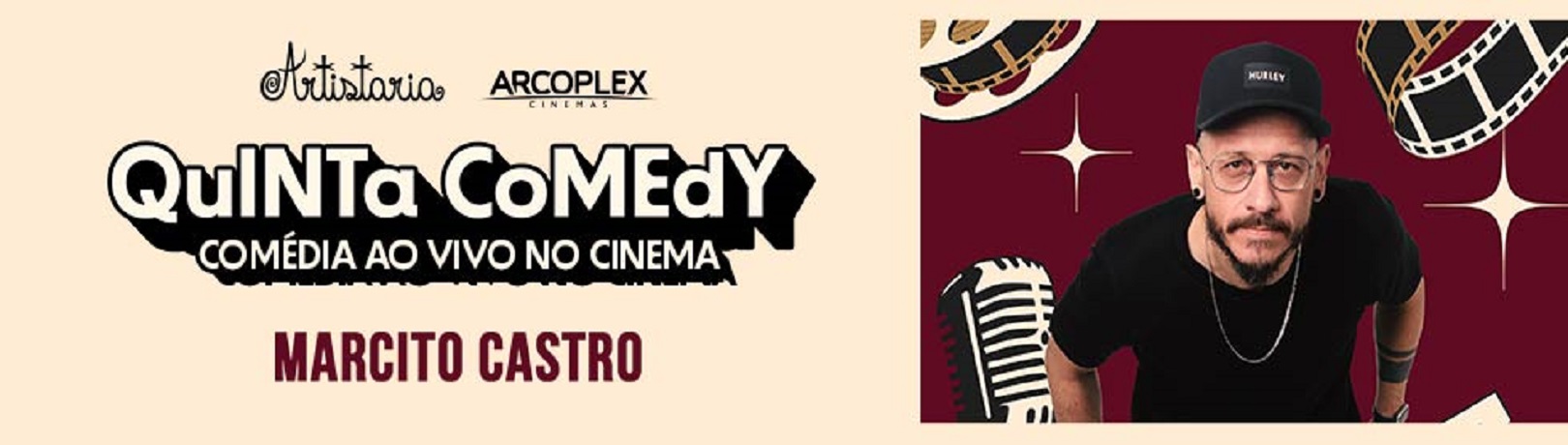 Capa MARCITO CASTRO / STAND UP COMEDY