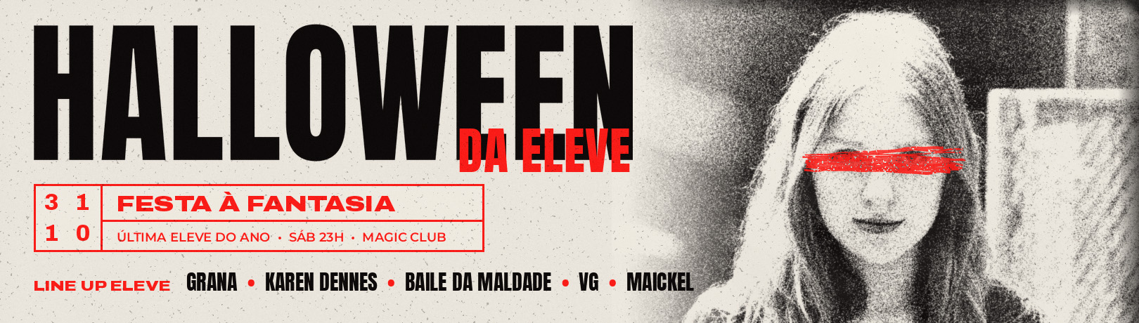 Capa HALLOWEEN DA ELEVE 31.10